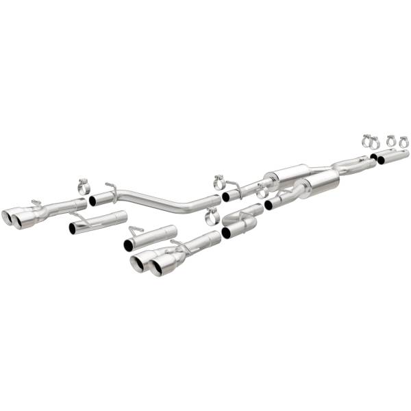 MagnaFlow Exhaust Products - MagnaFlow Exhaust Products Competition Series Stainless Cat-Back System 19217 - Image 1