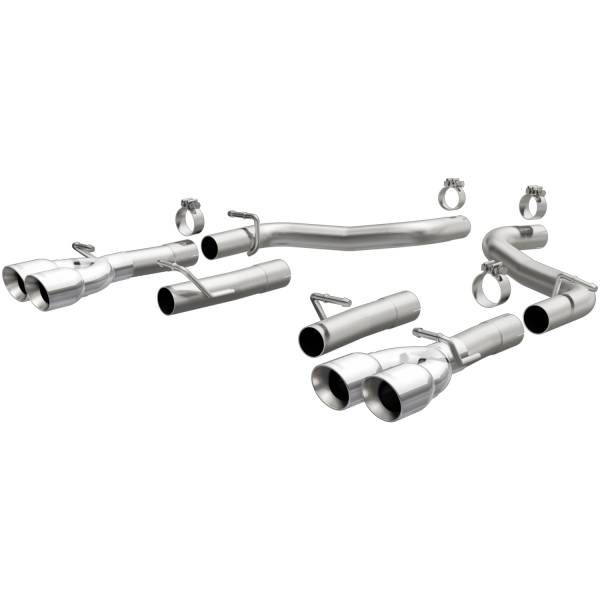 MagnaFlow Exhaust Products - MagnaFlow Exhaust Products Race Series Stainless Axle-Back System 19218 - Image 1