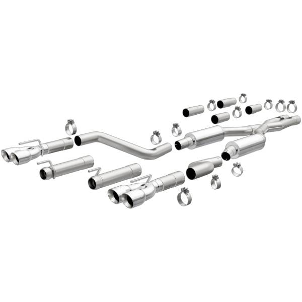 MagnaFlow Exhaust Products - MagnaFlow Exhaust Products Competition Series Stainless Cat-Back System 19367 - Image 1