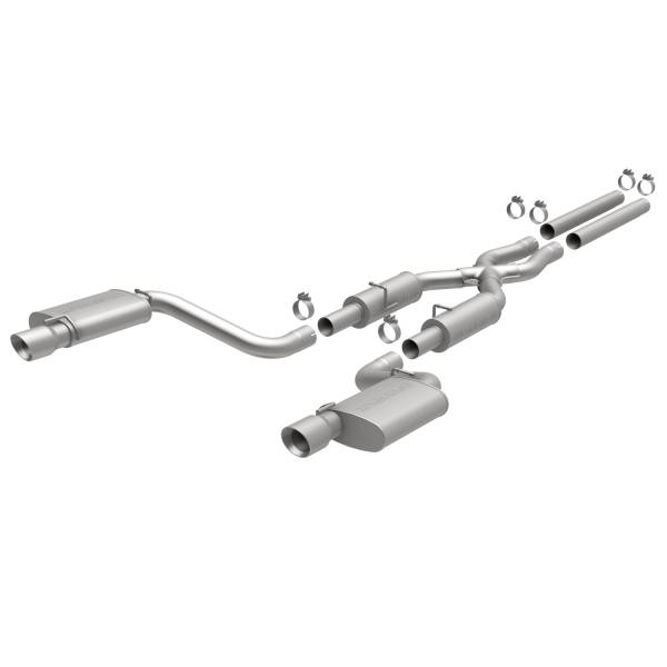 MagnaFlow Exhaust Products - MagnaFlow Exhaust Products Street Series Stainless Cat-Back System 15494 - Image 1