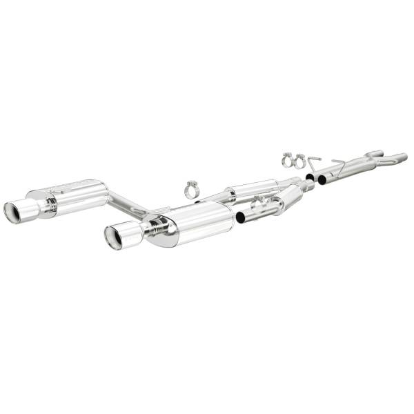 MagnaFlow Exhaust Products - MagnaFlow Exhaust Products Touring Series Stainless Cat-Back System 15326 - Image 1