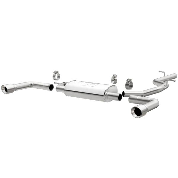 MagnaFlow Exhaust Products - MagnaFlow Exhaust Products Touring Series Stainless Cat-Back System 15352 - Image 1