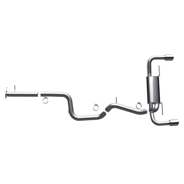 MagnaFlow Exhaust Products - MagnaFlow Exhaust Products Street Series Stainless Cat-Back System 15557 - Image 1