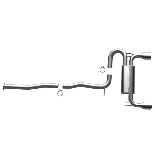 MagnaFlow Exhaust Products - MagnaFlow Exhaust Products Street Series Stainless Cat-Back System 15597 - Image 1