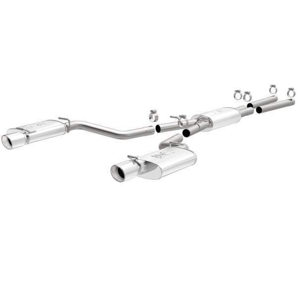 MagnaFlow Exhaust Products - MagnaFlow Exhaust Products Street Series Stainless Cat-Back System 15629 - Image 1