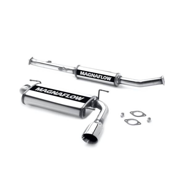 MagnaFlow Exhaust Products - MagnaFlow Exhaust Products Street Series Stainless Cat-Back System 15715 - Image 1