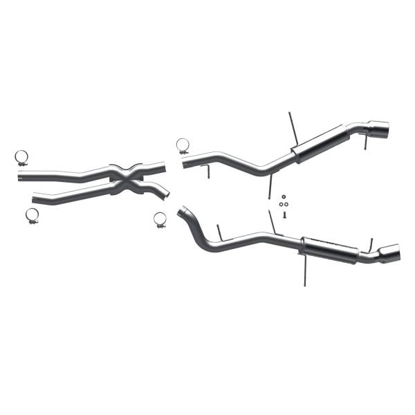 MagnaFlow Exhaust Products - MagnaFlow Exhaust Products Sport Series Stainless Cat-Back System 16542 - Image 1