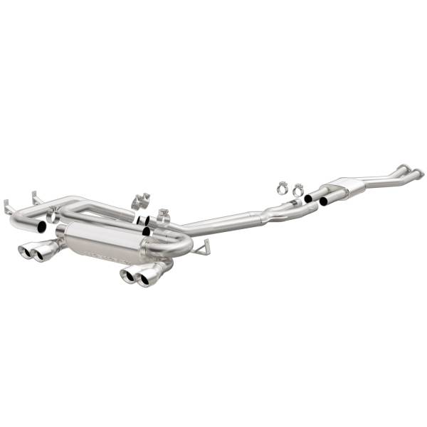 MagnaFlow Exhaust Products - MagnaFlow Exhaust Products Sport Series Stainless Cat-Back System 16602 - Image 1