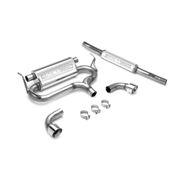 MagnaFlow Exhaust Products - MagnaFlow Exhaust Products Touring Series Stainless Cat-Back System 16650 - Image 1