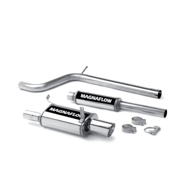 MagnaFlow Exhaust Products - MagnaFlow Exhaust Products Street Series Stainless Cat-Back System 16657 - Image 1