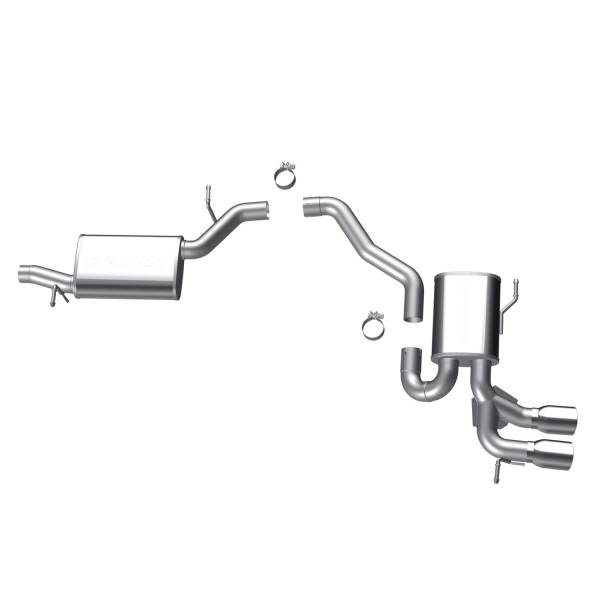 MagnaFlow Exhaust Products - MagnaFlow Exhaust Products Touring Series Stainless Cat-Back System 16717 - Image 1