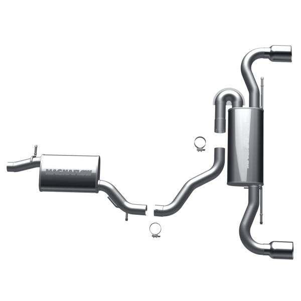 MagnaFlow Exhaust Products - MagnaFlow Exhaust Products Touring Series Stainless Cat-Back System 16719 - Image 1