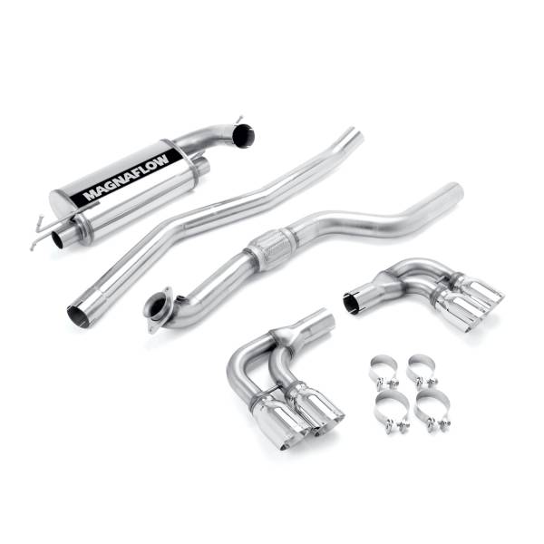 MagnaFlow Exhaust Products - MagnaFlow Exhaust Products Street Series Stainless Cat-Back System 16761 - Image 1