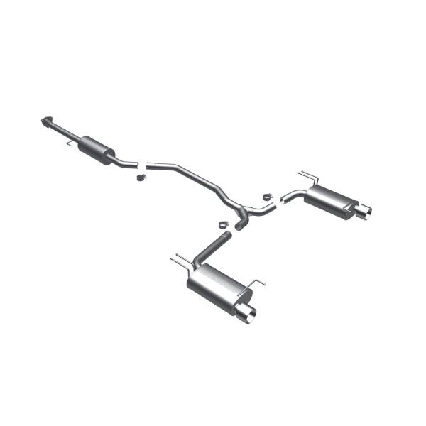 MagnaFlow Exhaust Products - MagnaFlow Exhaust Products Street Series Stainless Cat-Back System 16817 - Image 1