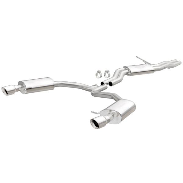 MagnaFlow Exhaust Products - MagnaFlow Exhaust Products Touring Series Stainless Cat-Back System 19159 - Image 1