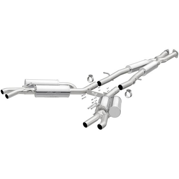 MagnaFlow Exhaust Products - MagnaFlow Exhaust Products Competition Series Stainless Cat-Back System 19406 - Image 1