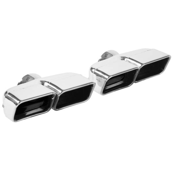 MagnaFlow Exhaust Products - MagnaFlow Exhaust Products Exhaust Tip Set - Quad Rectangle - 2.75In. 35221 - Image 1