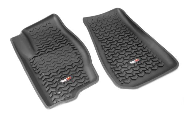 Rugged Ridge - Rugged Ridge All Terrain Floor Liner, Front Pair, Black; 07-17 MK/Dodge Caliber 12920.30 - Image 1