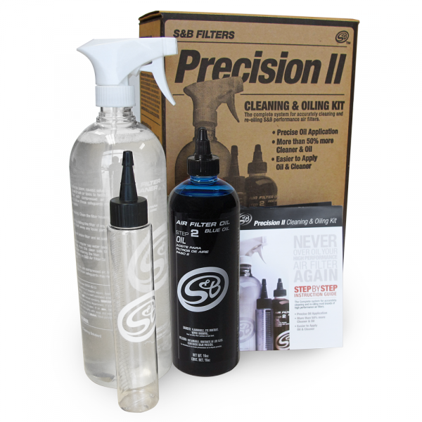 S&B - S&B Cleaning Kit For Precision II Cleaning and Oil Kit Blue Oil Oiled - 88-0009 - Image 1