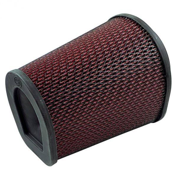 S&B - S&B Air Filter For Intake Kits 75-6000,75-6001 Oiled Cotton Cleanable Red - KF-1070 - Image 1