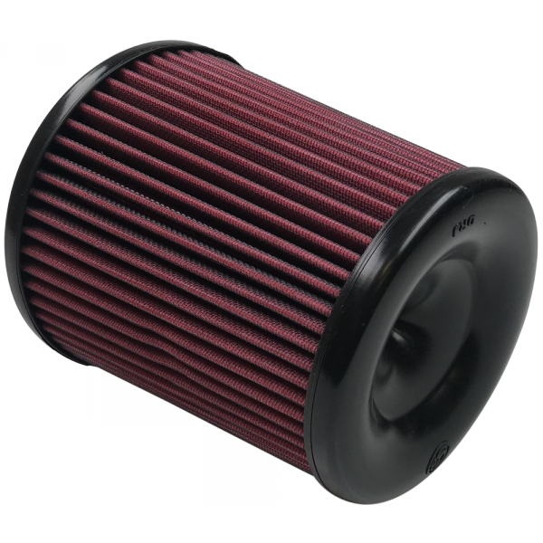 S&B - S&B Air Filter For Intake Kits 75-5060, 75-5084 Oiled Cotton Cleanable Red - KF-1057 - Image 1