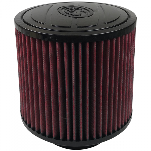 S&B - S&B Air Filter For Intake Kits 75-5061,75-5059 Oiled Cotton Cleanable Red - KF-1055 - Image 1