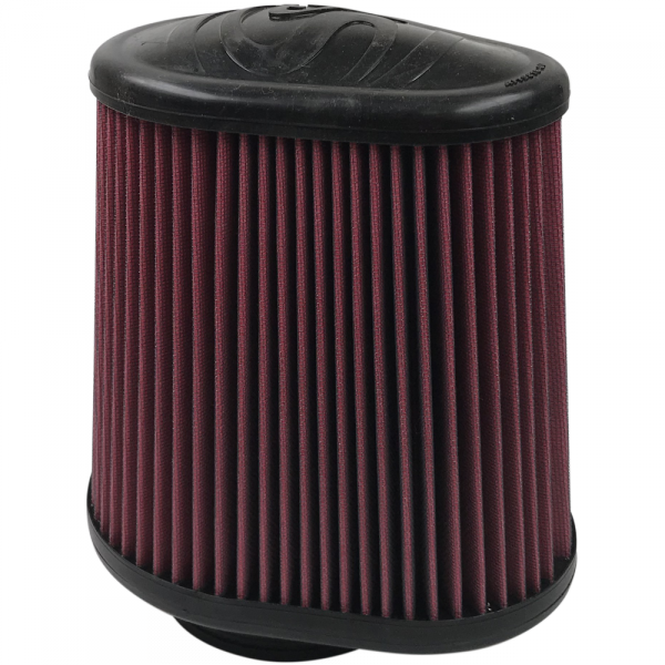 S&B - S&B Air Filter For Intake Kits 75-5104,75-5053 Oiled Cotton Cleanable Red - KF-1050 - Image 1