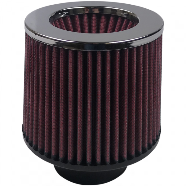 S&B - S&B Air Filter For Intake Kits 75-1515-1,75-9015-1 Oiled Cotton Cleanable Red - KF-1011 - Image 1