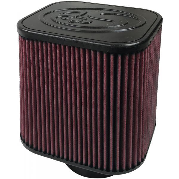 S&B - S&B Air Filter For Intake Kits 75-1532, 75-1525 Oiled Cotton Cleanable Red - KF-1000 - Image 1