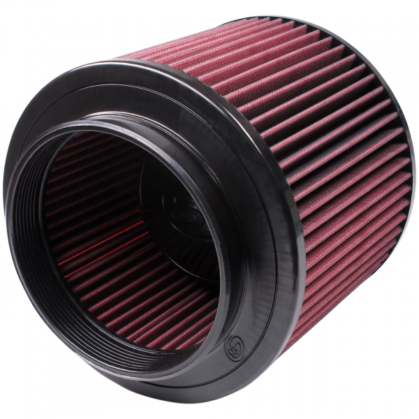 S&B - S&B Air Filter for Competitor Intakes AFE XX-91046 Oiled Cotton Cleanable Red - CR-91046 - Image 1