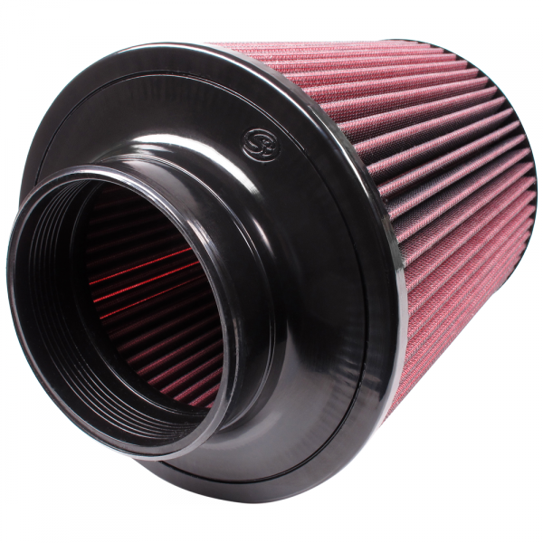 S&B - S&B Air Filter for Competitor Intakes AFE XX-91002 Oiled Cotton Cleanable Red - CR-91002 - Image 1
