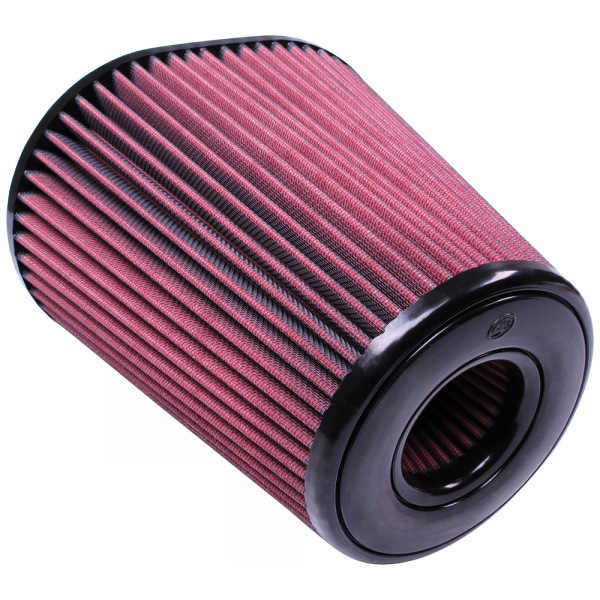 S&B - S&B Air Filter for Competitor Intakes AFE XX-90037 Oiled Cotton Cleanable Red - CR-90037 - Image 1