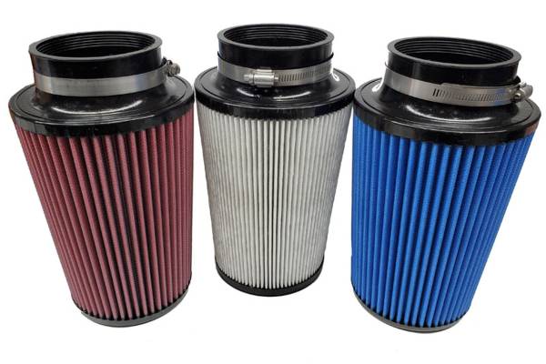 S&B - S&B Power Stack Air Filter 4.5x9 Inch Red Oil  - SBAF459-R - Image 1