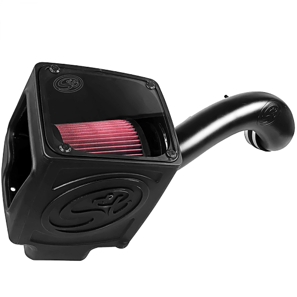 S&B - S&B Cold Air Intake For 16-19 Silverado/Sierra 2500, 3500 6.0L Cotton Cleanable Red - 75-5110 - Image 1