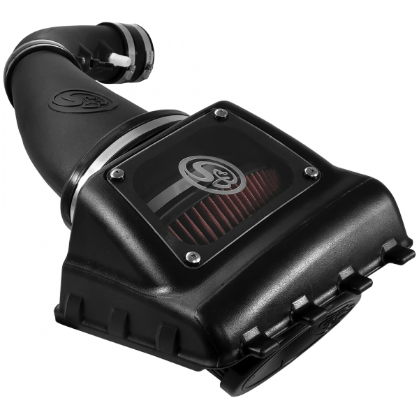 S&B - S&B Cold Air Intake For 11-16 Ford F250, F350 V8-6.2L Oiled Cotton Cleanable Red - 75-5108 - Image 1