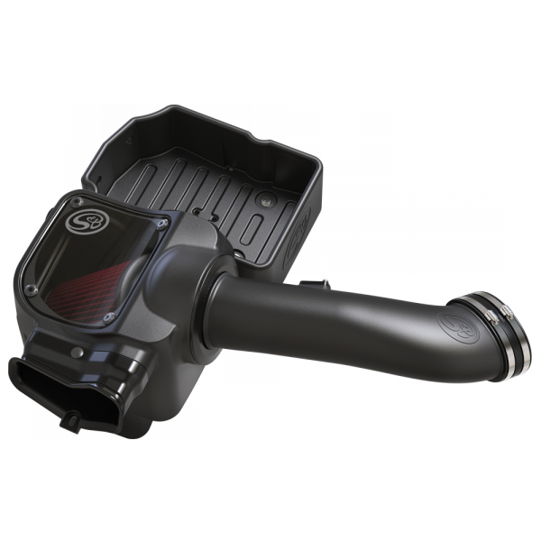 S&B - Cold Air Intake For 17-19 Ford F250 F350 V8-6.7L Powerstroke Cotton Cleanable Red S&B - Image 1