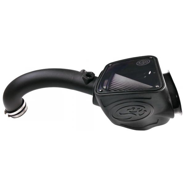 S&B - S&B Cold Air Intake For 16-18 Nissan Titan, V8-5.0L Cummins Dry Dry Extendable White - 75-5082D - Image 1