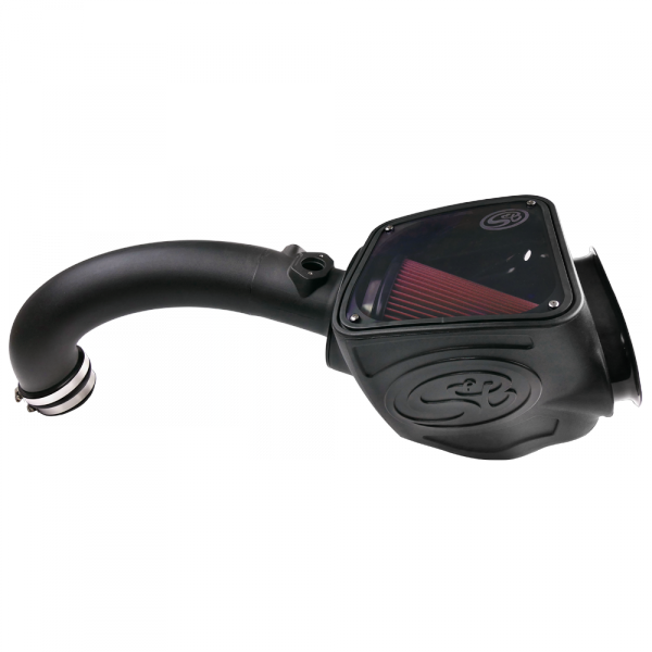 S&B - S&B Cold Air Intake For 16-18 Nissan Titan, V8-5.0L Cummins Oiled Cotton Cleanable Red - 75-5082 - Image 1