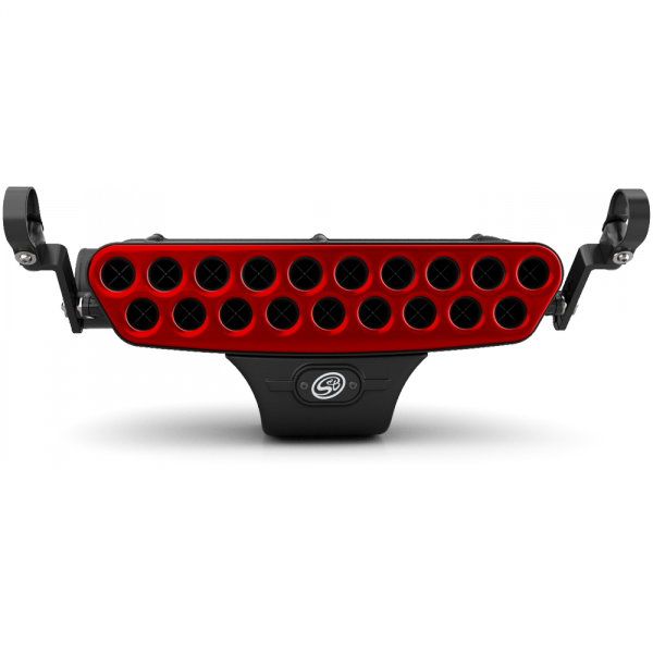 S&B - S&B Stainless Steel Red Faceplate for Particle Separator - 76-3002 - Image 1