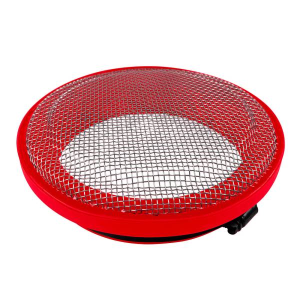 S&B - S&B Turbo Screen 6.0 Inch Red Stainless Steel Mesh W/Stainless Steel Clamp - 77-3005 - Image 1
