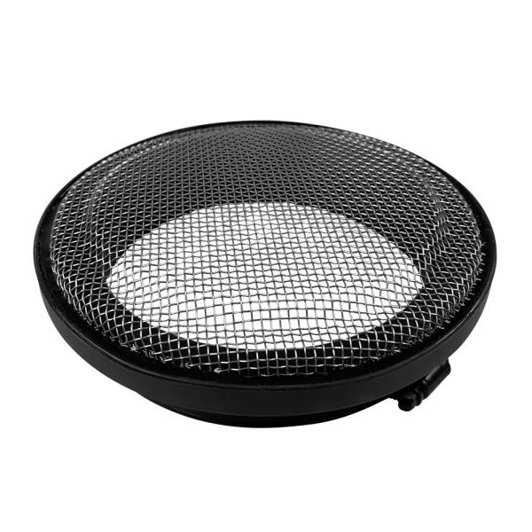 S&B - S&B Turbo Screen 5.0 Inch Black Stainless Steel Mesh W/Stainless Steel Clamp - 77-3001 - Image 1