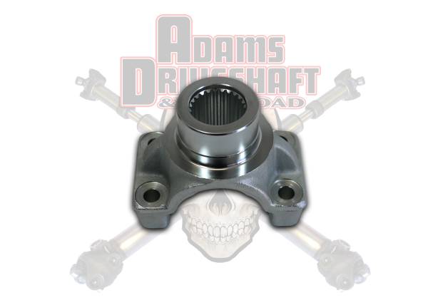 Adams Driveshaft - Adams Forged Jeep JK Front 1350 Series Pinion Yoke U-Bolt Style Dana 30 Or Dana 44 Rubicon Or Non Rubicon - ASDFFJK-PM5003 - Image 1