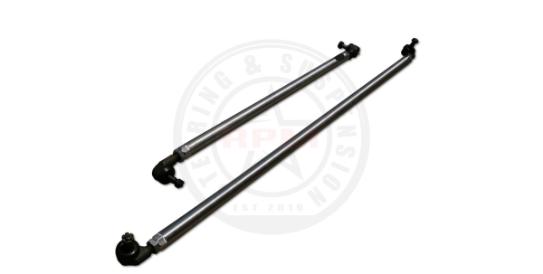 RPM Steering - RPM Steering TJ to JK Axle Conversion 1 Ton Aluminum Tie Rod and Drag Link Steering Flip Kit Double Shear Hydro Assist Clamp - RPM-1016DS - Image 1