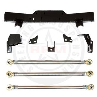 RPM Steering - RPM Steering JK 2 Door Stretch Bolt In 3 Link Front & Double Triangulated 4 Link Rear Long Arm Upgrade No Truss No FS 12 No link Upgrade - RPM-3033TW - Image 1