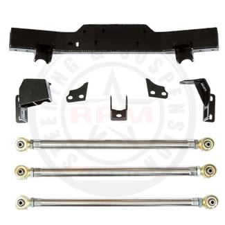 RPM Steering - RPM Steering JK 2 Door Stretch Bolt In 3 Link Front & Double Triangulated 4 Link Rear Long Arm UpgradeTruss No FS 12 2.25 Upgrade - RPM-3033TTL1 - Image 1