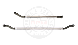 RPM Steering - RPM Steering 2.5 Ton UD60 JK HD 2 inch Aluminum Steering Kit Flip Drag Link With Taper Sleeve Standard Stabilizer Clamp - RPM-2007FSC - Image 1