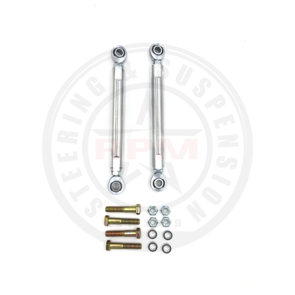 RPM Steering - RPM Steering Jeep Wrangler JK/JKU Ultimate Rear Sway Bar Links Set 2.5 3.5 Inch LIft - RPM-3019 - Image 1