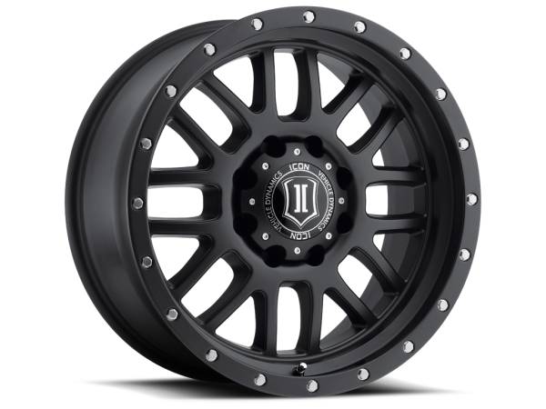 ICON Alloys - ICON ALLOYS ALPHA SAT BLK - 20 X 9 / 5 X 150 / 16MM / 5.625" BS - 1220905556SB - Image 1