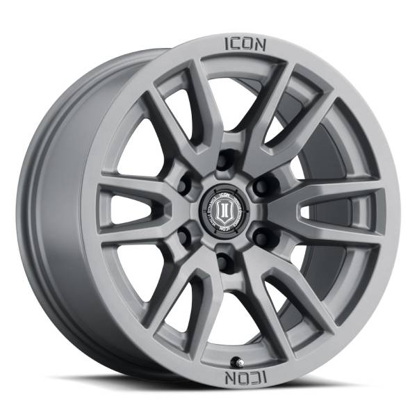 ICON Alloys - ICON ALLOYS VECTOR 6 TITANIUM - 17 X 8.5 / 6 X 135 / 6MM / 5" BS - 2417856350TT - Image 1