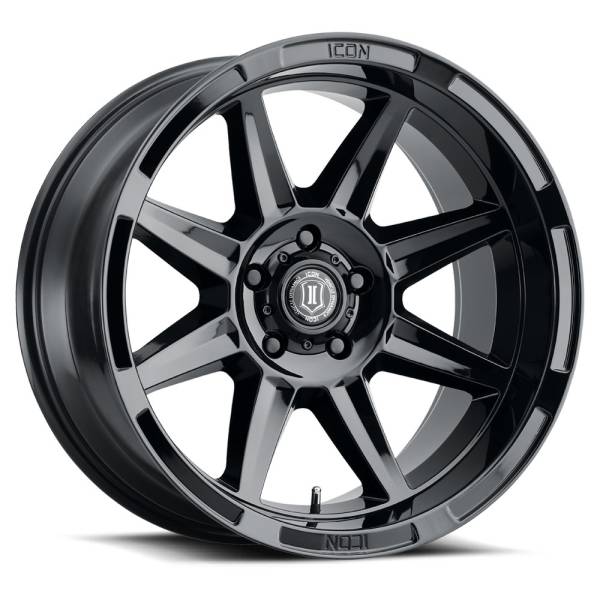 ICON Alloys - ICON ALLOYS BANDIT GLS BLACK - 20x10 / 5x5 / -24MM / 4.5" BS - 6020107345GB - Image 1